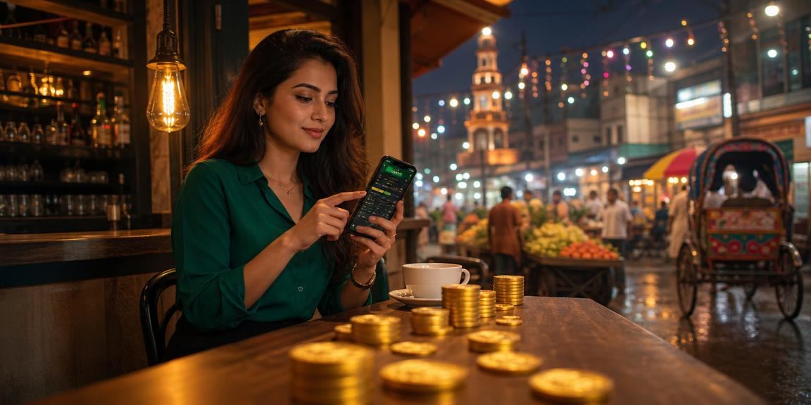 রংপুরে gold bet app অ্যাকাউন্টে লগইন করছেন একজন ব্যবহারকারী